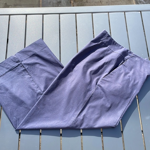 COS Cotton Wide Leg Cropped Trousers - Picture 11 of 16